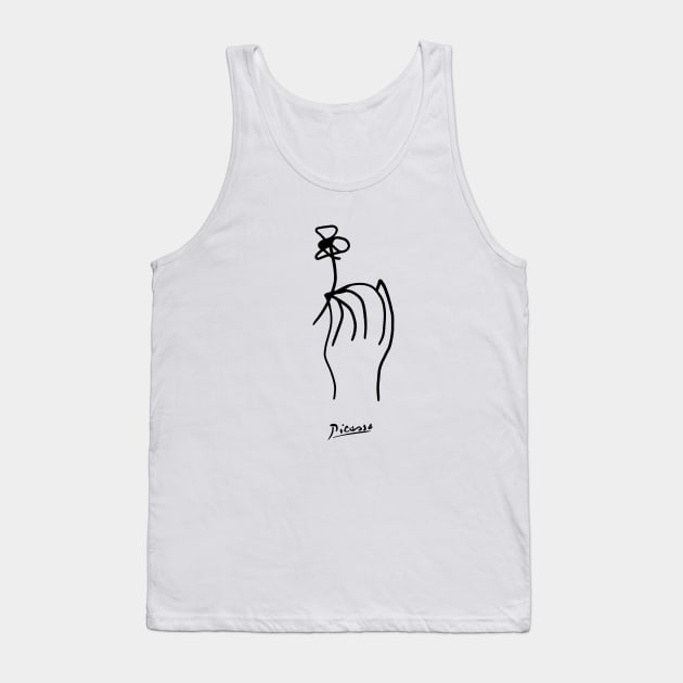 Pablo Picasso Tank Top by Antho